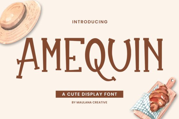 Amequin Free Download: The Ultimate Display Font Review