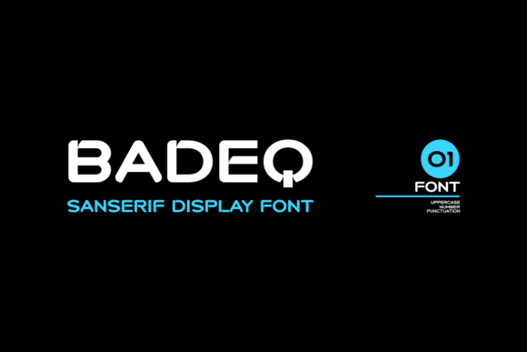 Badeq Display Font Review: Elevating Small Business Branding