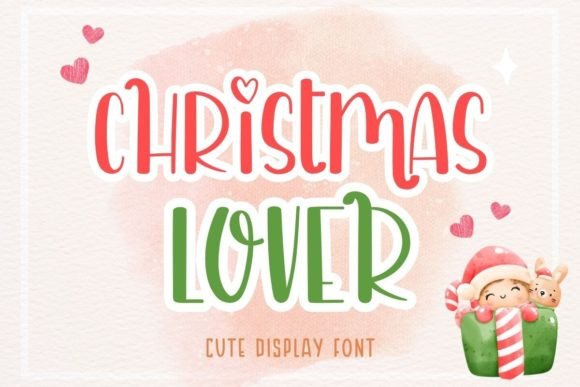 Christmas Lover Typeface Review: A Cute Display Font for Festive Branding
