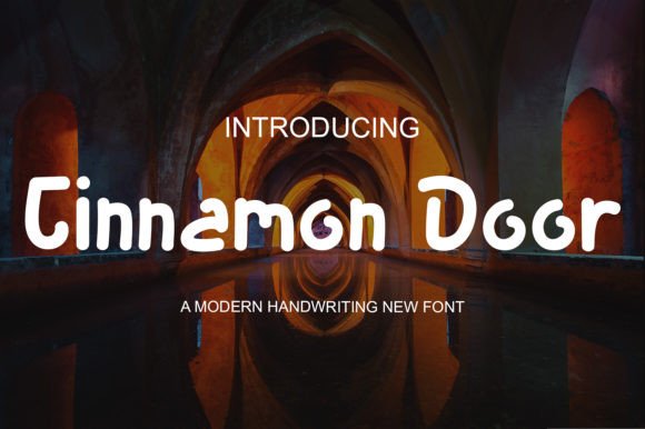 Cinnamon Door Display Font for Joyful Web Design