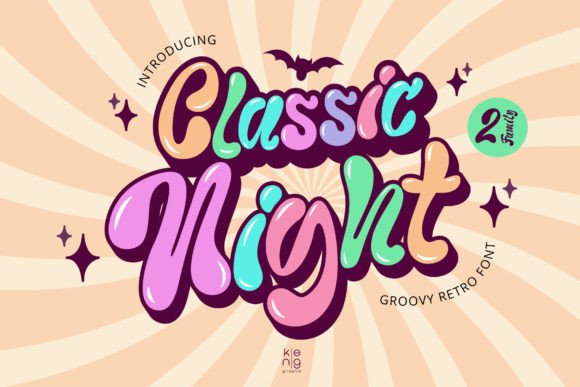 Classic Night Font Review: Retro Style & Free Download
