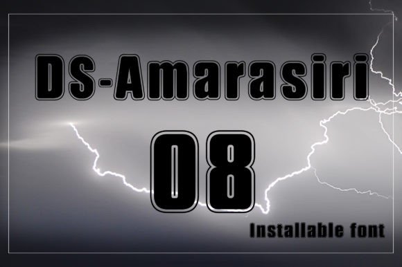 Ds Amarasiri: The Dynamic Display Typeface for Bold Editorial Design