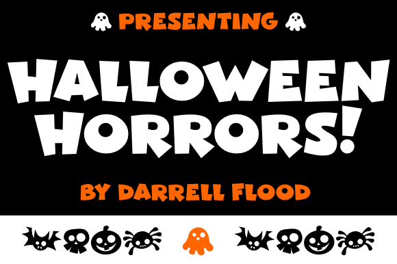 Halloween Horrors: A Quirky Display Font for Spooky Editorial Design