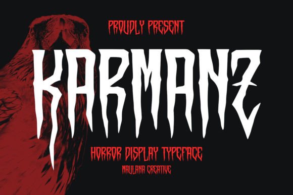 Karmanz: A Bold Display Typeface for Modern Editorial Design