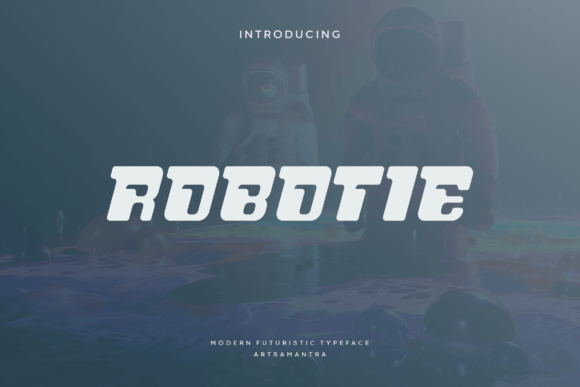 Robotie: The Futuristic Display Font for Tech Campaigns