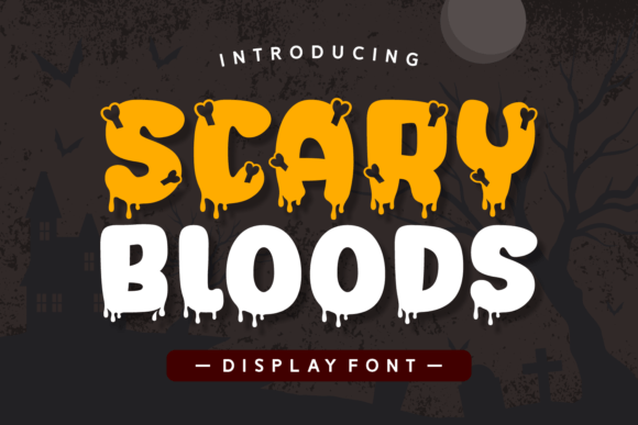 Scary Bloods: The Spine-Chilling Display Font for Viral Halloween Campaigns