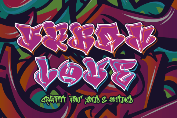 Urban Love Display Font for Bold Web Headers